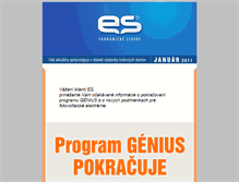 Tablet Screenshot of program-genius-pokracuje.ekonomickebyvanie.sk